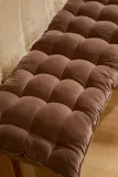Декоративная подушка Calma House, бархат, 40 120 4 см, коричневый — фото 3