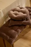 Декоративная подушка Calma House, бархат, 40 120 4 см, коричневый — фото 5