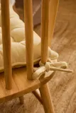 Декоративная подушка Calma House na krzeslo bawelniana, бархат, 40 40 4 см, жёлтый — фото 4