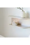 Подсвечник House Nordic, бетон, 10,5 см, бежевый — фото 4