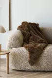 Декоративная подушка House Nordic Gelena, 45 45 см, коричневый — фото 3