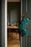 Новогоднее украшение Juna skarpeta Fable Christmas Sock, 37 см, зелёный — фото 2