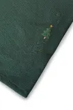 Новогоднее украшение Juna podkladka pod talerz Christmas Fable Place, стекло, 30 см, зелёный — фото 2