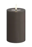 Фонарь для свечи Deluxe Homeart swieca led Mokka Bloklys, 12,5 см, коричневый — фото 1