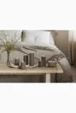 Фонарь для свечи Deluxe Homeart swieca led Mokka Bloklys, 12,5 см, коричневый — фото 4