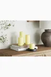 Фонарь для свечи Deluxe Homeart swieca led Lys Gul Bloklys, 15 см, жёлтый — фото 4