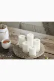 Фонарь для свечи Deluxe Homeart swieca led Square Bloklys, 15 см, белый — фото 3