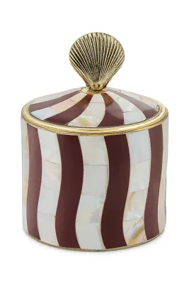 Коробка для хранения Doing Goods Abby Shell Circus, 14 9 9 см, разноцветный