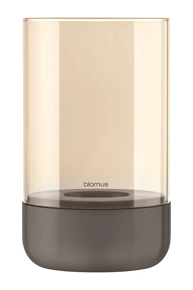 Фонарь для свечи Blomus Calma M, сталь, 20 см, фиолетовый
