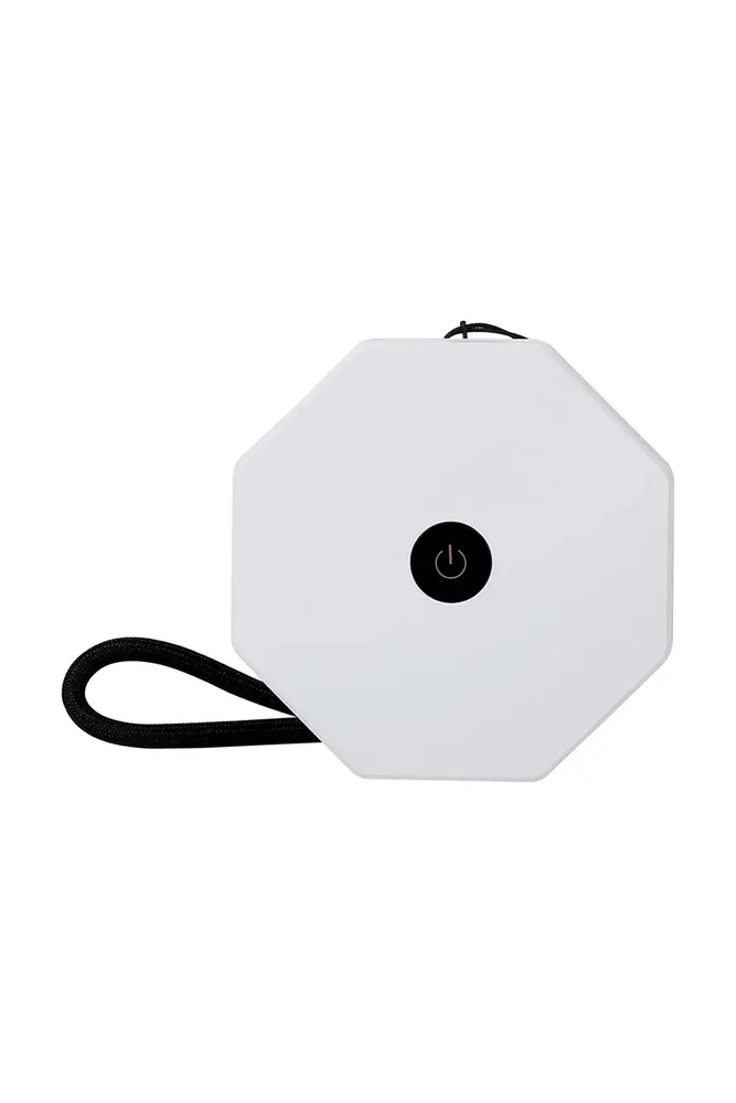 Настольная лампа Gingko Design bezprzewodowa Mini TwistHexagon Light 8,2 x 8,2 x, текстиль, LED, выс. 3 см, белый