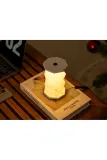 Настольная лампа Gingko Design bezprzewodowa Mini TwistHexagon Light 8,2 x 8,2 x, текстиль, LED, выс. 3 см, белый — фото 4