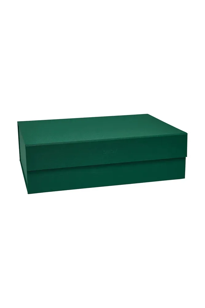 Коробка для хранения Oyoy Hako A3, картон, 45 33 15 см, зелёный