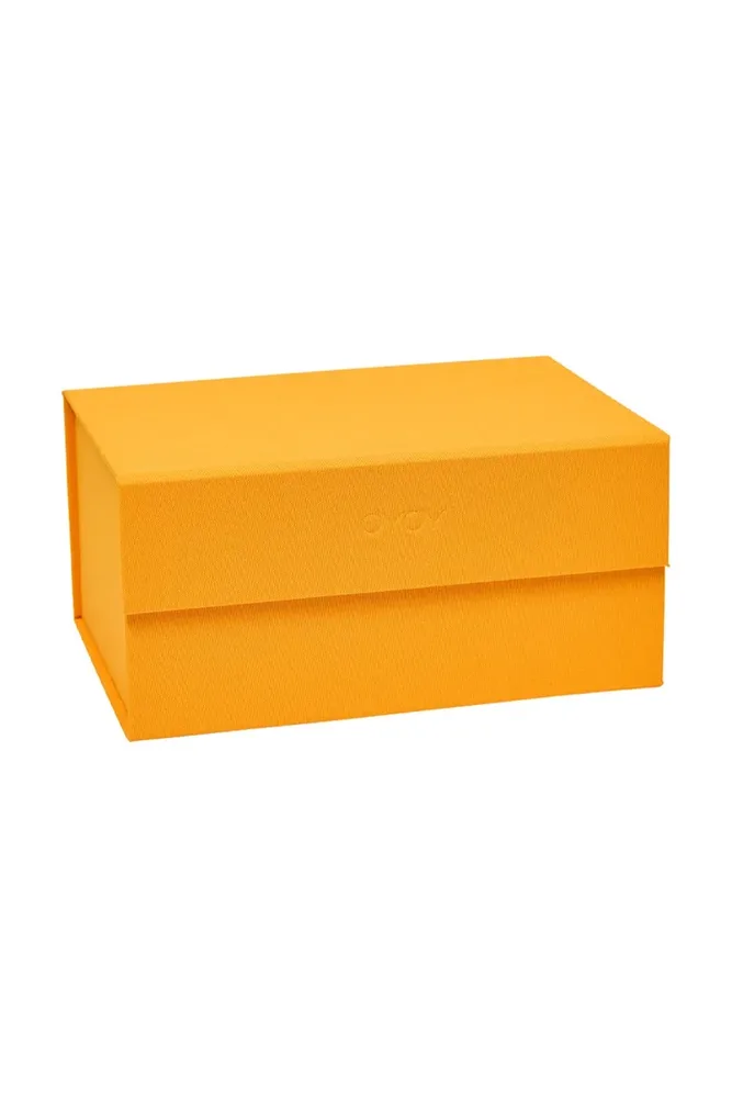 Коробка для хранения Oyoy Hako A5, картон, 24 17 12 см, оранжевый