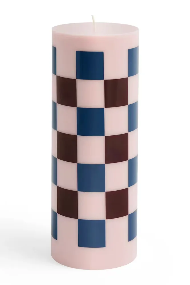 Декоративная свеча HAY dekoracyjna Column Candle 25 x 9,6 x, соевый воск, разноцветный