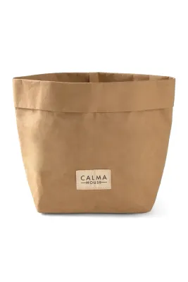 Поднос Calma House kosz owoce Paper, полирезин, 16,5 11,5 20 см, бежевый