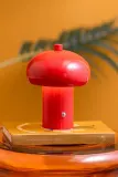 Настольная лампа Leitmotiv bezprzewodowa Retro Seta 12,5 x, текстиль, LED, выс. 15 см, оранжевый — фото 4