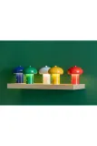 Настольная лампа Leitmotiv bezprzewodowa Retro Seta 12,5 x, текстиль, LED, выс. 15 см, оранжевый — фото 5