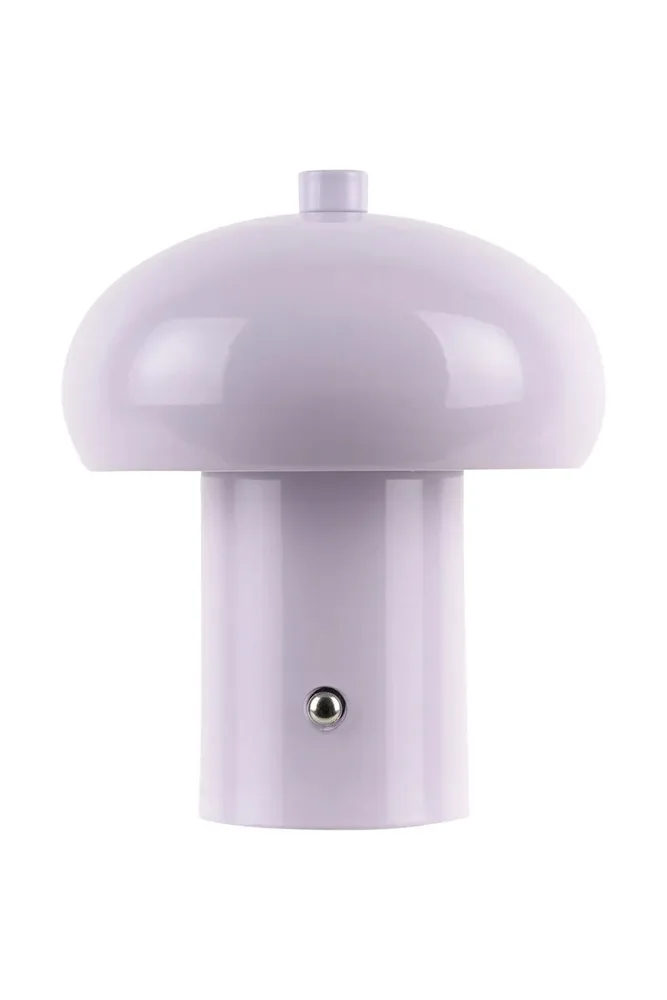 Настольная лампа Leitmotiv bezprzewodowa Retro Seta 12,5 x, текстиль, LED, выс. 15 см, фиолетовый