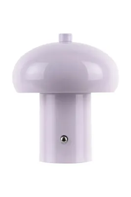 Настольная лампа Leitmotiv bezprzewodowa Retro Seta 12,5 x, текстиль, LED, выс. 15 см, фиолетовый