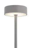 Настольная лампа Leitmotiv bezprzewodowa Ganar 8 x 8 x, текстиль, LED, выс. 37,5 см, серый — фото 3