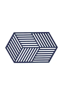 Подставка под горячее Zone Denmark Hexagon, силикон, 24 14 см, синий