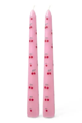Декоративная свеча Rice dekoracyjna Cherry Love 20,5 x 2,5 x, розовый
