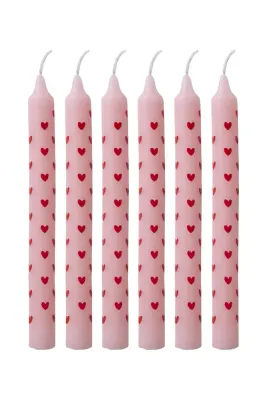 Декоративная свеча Rice zestaw wiec dekoracyjnych Heart 15,5 x 3 x, разноцветный