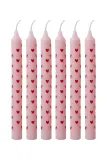 Декоративная свеча Rice zestaw wiec dekoracyjnych Heart 15,5 x 3 x, разноцветный — фото 1
