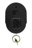 Настенные часы Karlsson z kukulka Tweet, 42 см, бордовый — фото 3