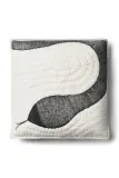 Декоративная подушка Bongusta bawelniana Snake, хлопок, 50 50 см, серый — фото 1