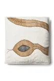 Декоративная подушка Bongusta bawelniana Snake, хлопок, 50 50 см, разноцветный — фото 1