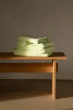 Полотенце для лица Bongusta Naram, хлопок, 50 80 см, зелёный — фото 3