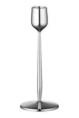 Подсвечник Gense Dorothea, сталь, 18 см, серый