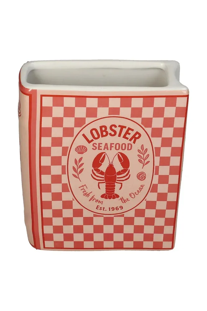 Ваза Inne home & lifestyle Lobster, стекло, 18 см