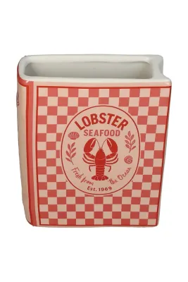 Ваза Inne home & lifestyle Lobster, стекло, 18 см