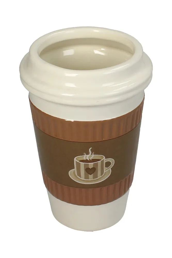 Кашпо Нет бренда home & lifestyle oslonka Coffee Cup, стекло, 11 16,5 см