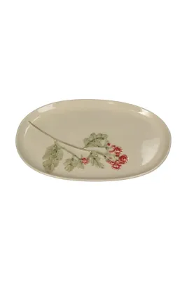 Поднос Нет бренда home & lifestyle Field Flower, стекло, 3 19,3 31 см, бежевый
