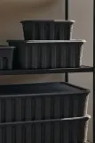 Коробка для хранения Ferm Living Paper Pulp Box L, плотная бумага, серый — фото 2