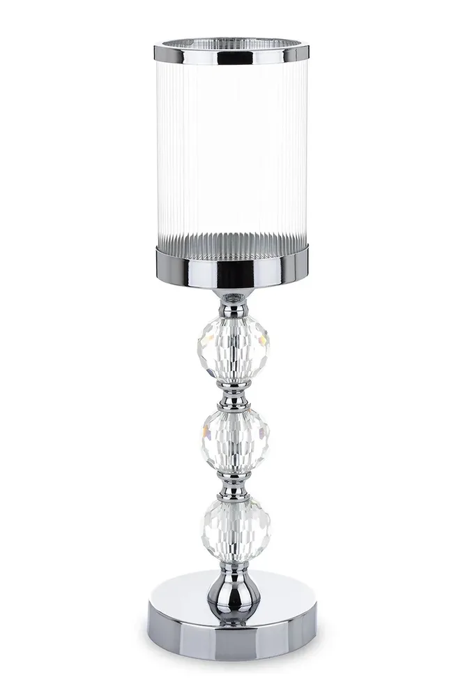 Подсвечник Inne home & lifestyle, металл, 41 см, серый
