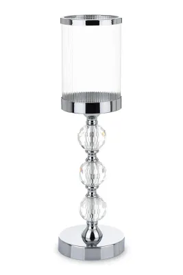 Подсвечник Inne home & lifestyle, металл, 41 см, серый