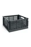 Коробка для хранения HAY Colour Crate S, 10,5 17 26,5 см, чёрный — фото 1