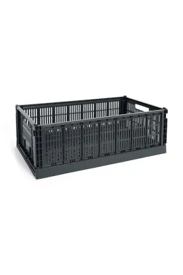 Коробка для хранения HAY Colour Crate XL, 24 42 68 см, чёрный