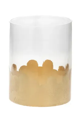 Ваза Inne home & lifestyle, стекло, 19 см, белый