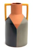 Ваза Inne home & lifestyle, керамика, 25 см, разноцветный — фото 1