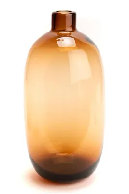 Ваза Inne home & lifestyle, стекло, 38 см, оранжевый