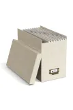 Коробка для хранения Bigso Box of Sweden Johan, ДВП, 18,5 35 27 см, бежевый — фото 2
