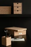 Коробка для хранения Bigso Box of Sweden Oskar A4, ДВП, 26 35 8,5 см, коричневый — фото 5