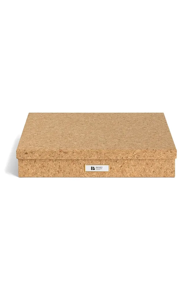 Коробка для хранения Bigso Box of Sweden Sverker A3, ДВП, 43,5 31 8,5 см, коричневый