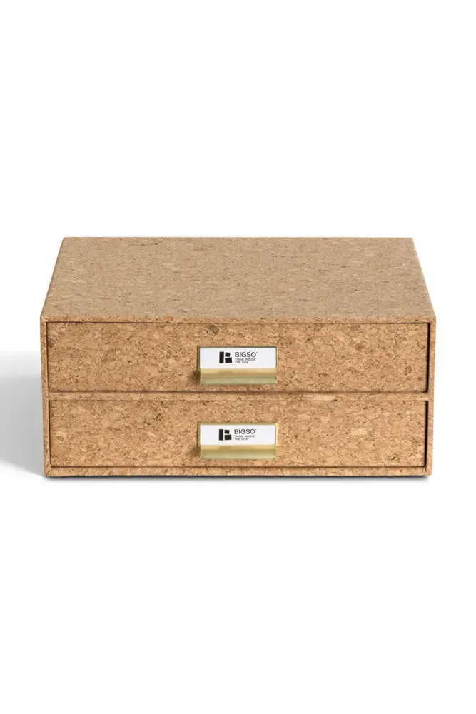 Коробка для хранения Bigso Box of Sweden Birger, ДВП, 33 25,5 14,5 см, коричневый