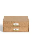 Коробка для хранения Bigso Box of Sweden Birger, ДВП, 33 25,5 14,5 см, коричневый — фото 1